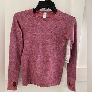 Lululemon Ivivva girl fly tech Long sleeve top size 12